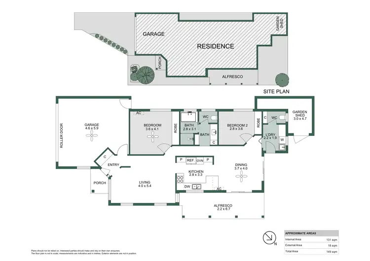 Floorplan of Homely house listing, 34a Corlette Street, Cooks Hill NSW 2300