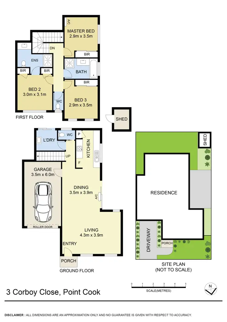 Floorplan of Homely house listing, 3 Corboy Close, Point Cook VIC 3030