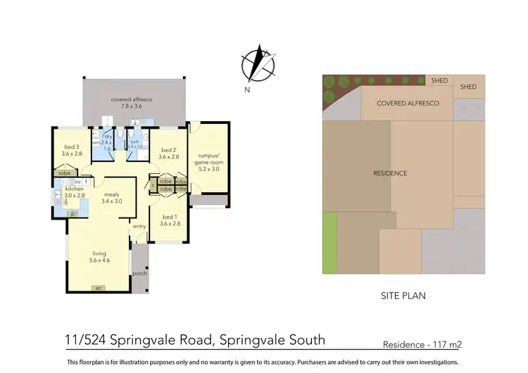 Floorplan of Homely unit listing, 11/524-528 Springvale Road, Springvale South VIC 3172