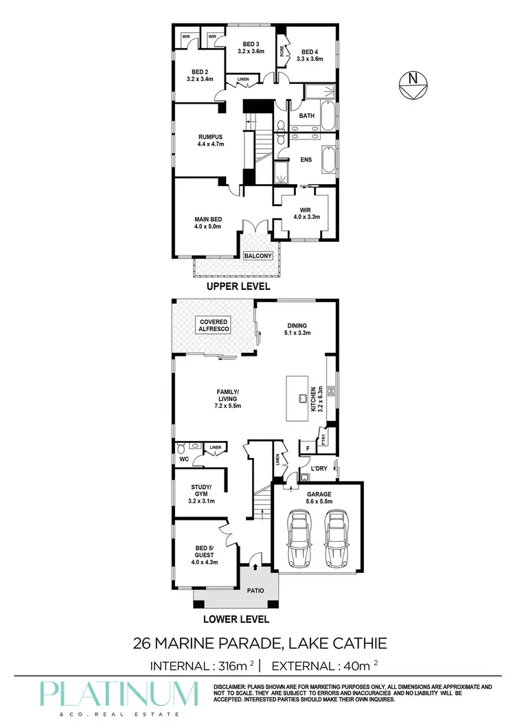 Floorplan of Homely house listing, 26 Marine Parade, Lake Cathie NSW 2445