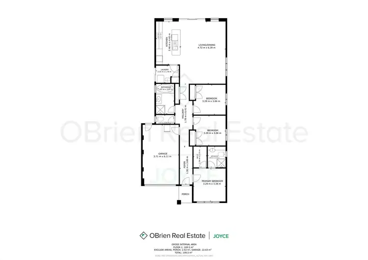 Floorplan of Homely house listing, 32 Thomas Wedge Drive, Wangaratta VIC 3677