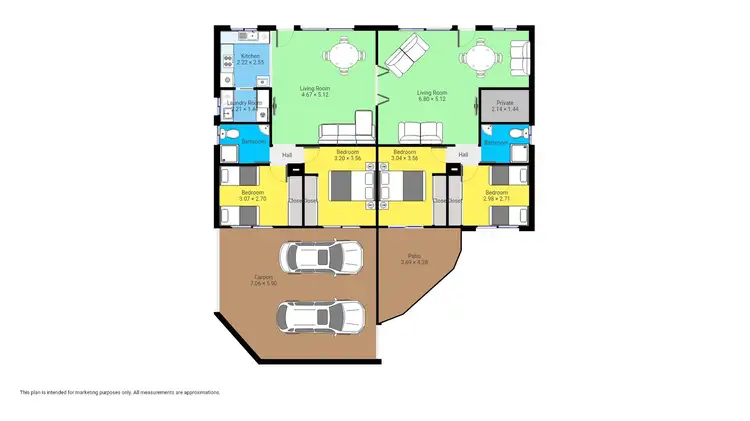 Floorplan of Homely unit listing, 3/23 Ocean Drive, Merimbula NSW 2548