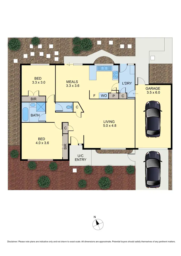 Floorplan of Homely unit listing, 2/69 Royal Parade, Reservoir VIC 3073