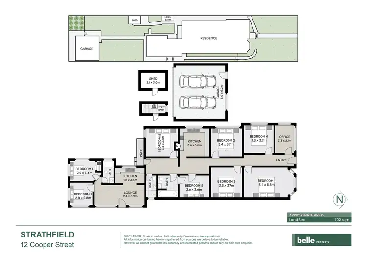 Floorplan of Homely house listing, 12 Cooper Street, Strathfield NSW 2135