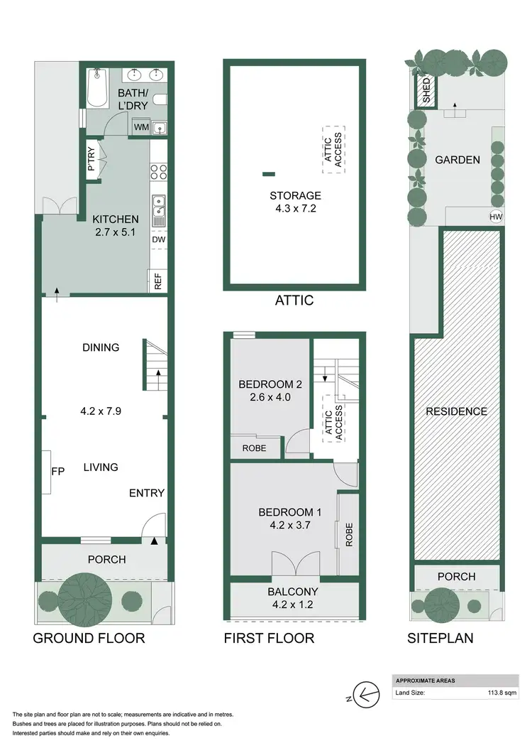 Floorplan of Homely house listing, 10 Mackenzie Street, Bondi Junction NSW 2022