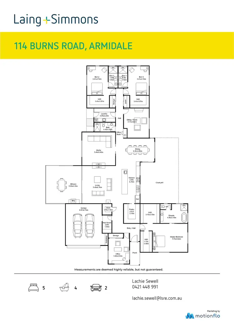 Floorplan of Homely rural property listing, 114 Burns Road, Armidale NSW 2350