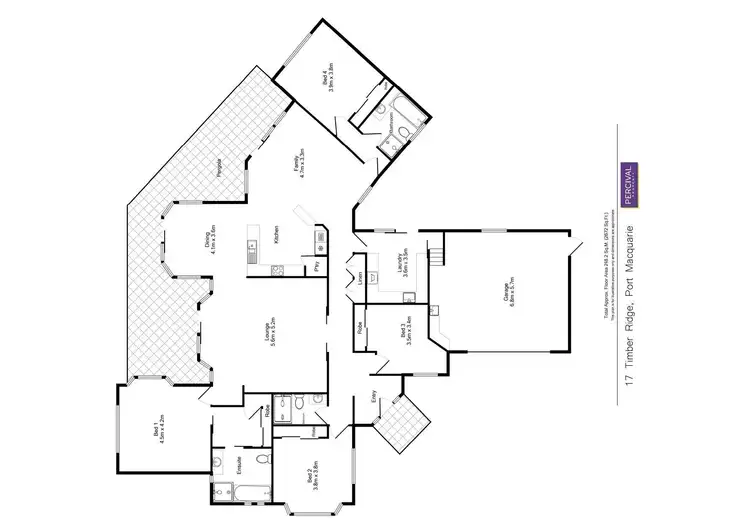 Floorplan of Homely house listing, 17 Timber Ridge, Port Macquarie NSW 2444
