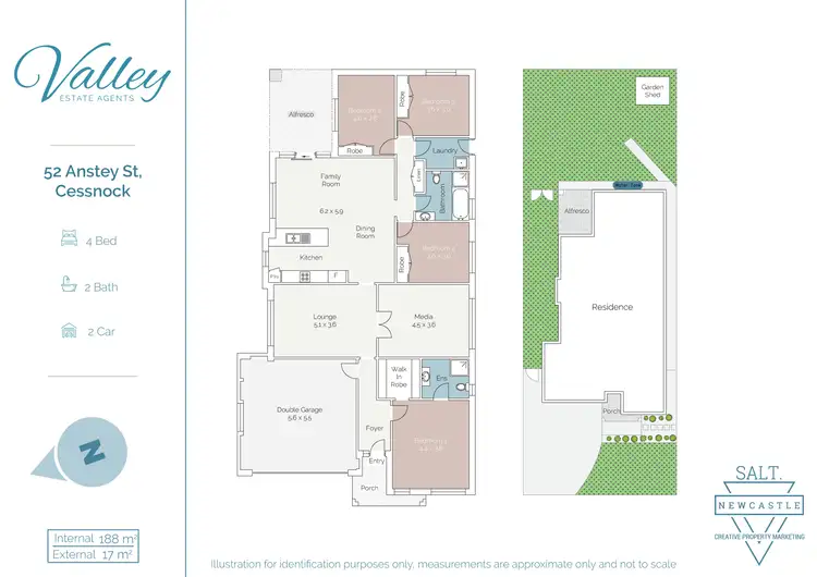 Floorplan of Homely house listing, 52 Anstey Street, Cessnock NSW 2325
