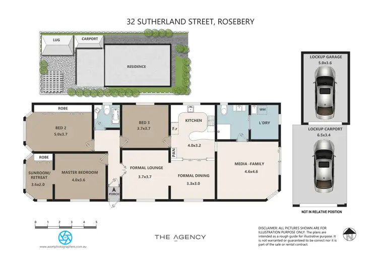 Floorplan of Homely house listing, 32 Sutherland Street, Rosebery NSW 2018