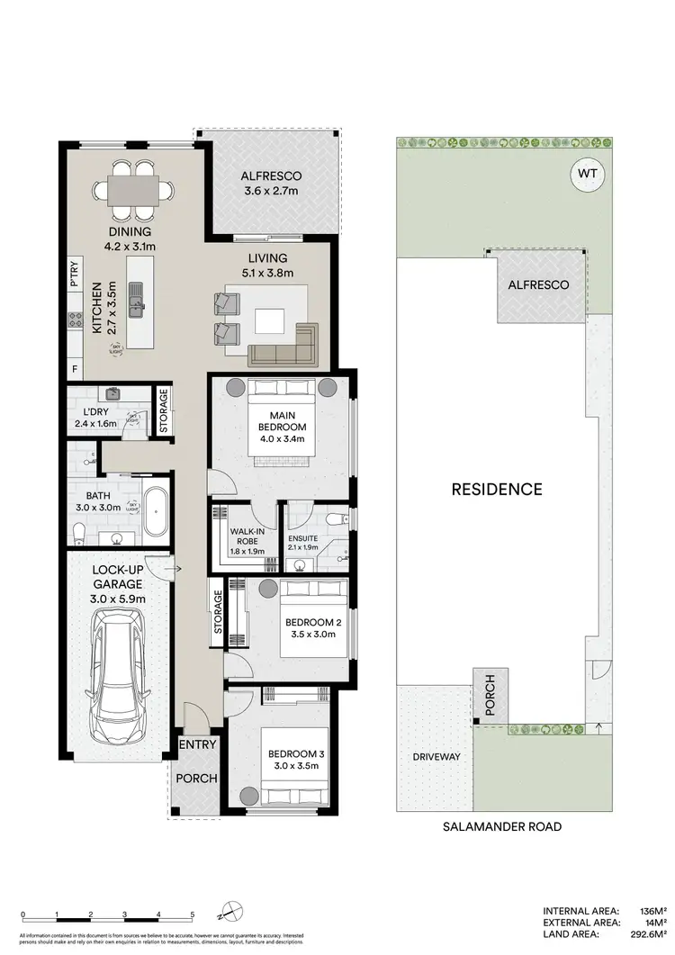 Floorplan of Homely house listing, 7 Salamander Road, Wadalba NSW 2259