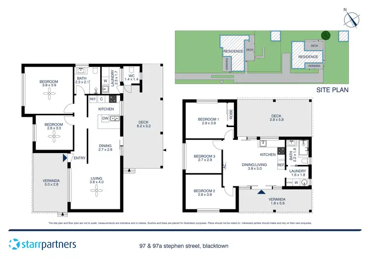 Floorplan of Homely house listing, 97 & 97a Stephen Street, Blacktown NSW 2148