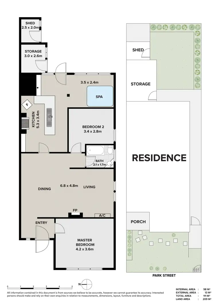 Floorplan of Homely house listing, 52 Park Street, Abbotsford VIC 3067