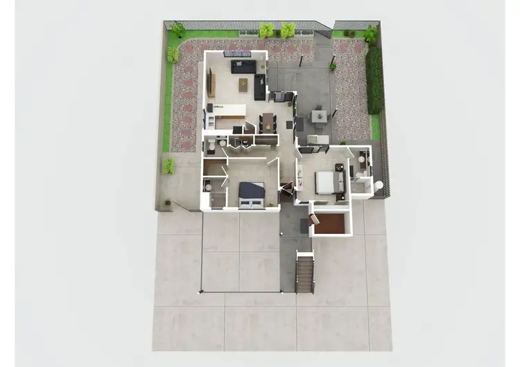 Floorplan of Homely unit listing, 1/1 Bernard Way, Cable Beach WA 6726