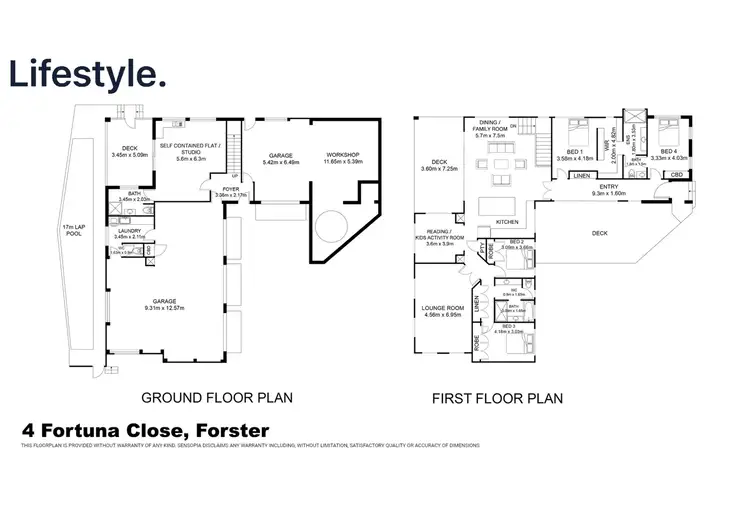 Floorplan of Homely house listing, 4 Fortuna Close, Forster NSW 2428