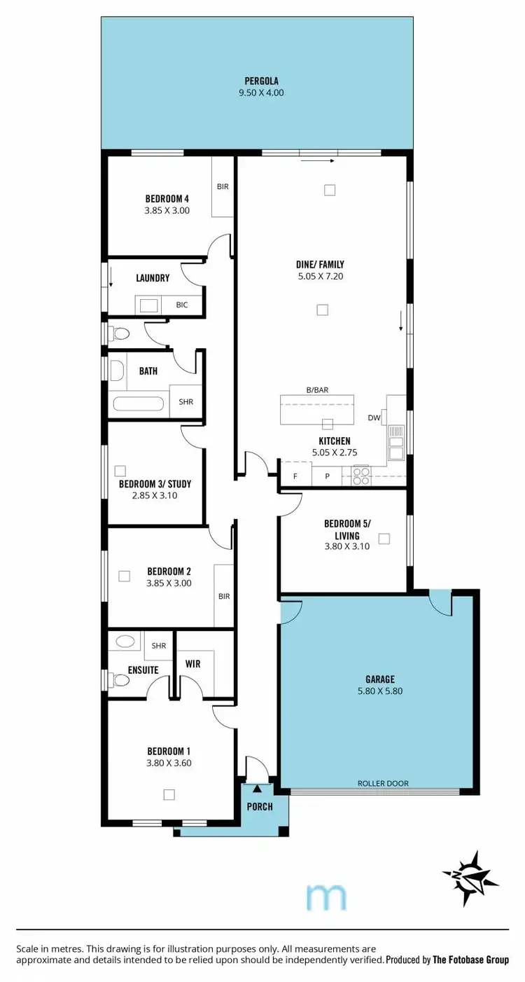 Floorplan of Homely house listing, 74 Webber Drive, Nairne SA 5252