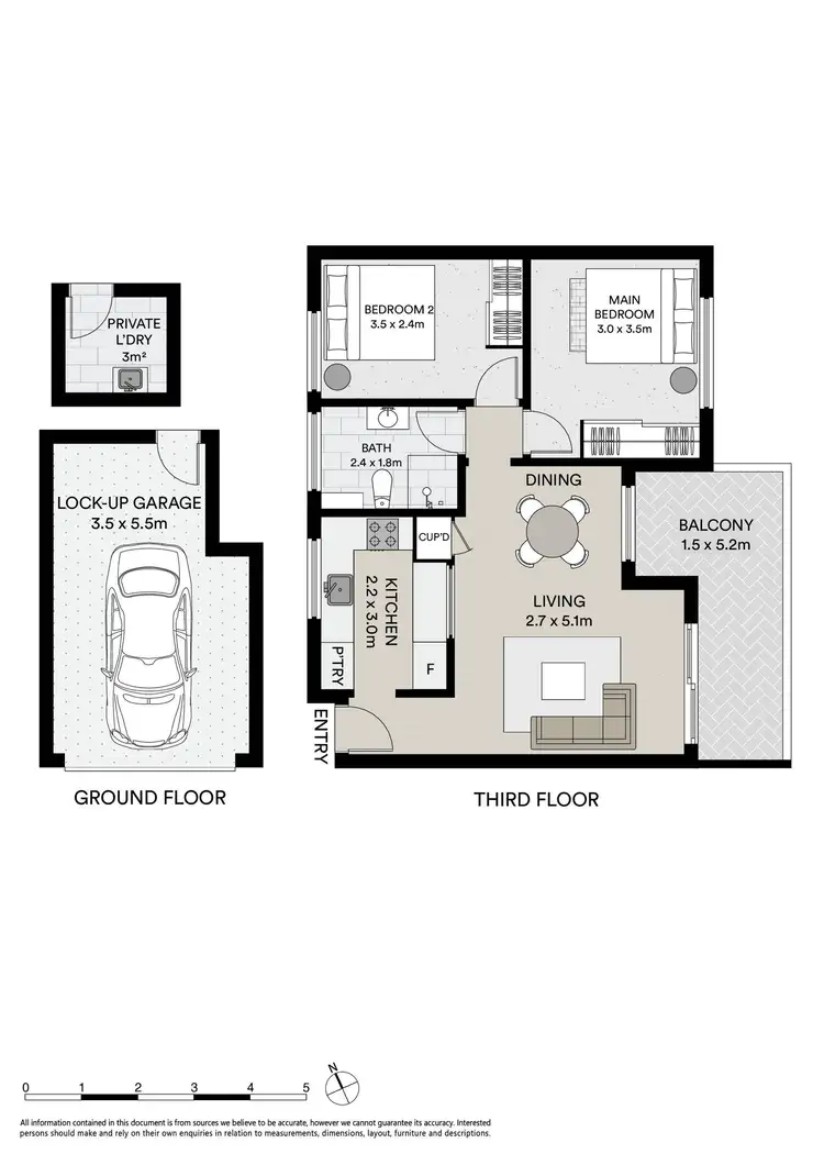 Floorplan of Homely apartment listing, 9/22 French Street, Kogarah NSW 2217