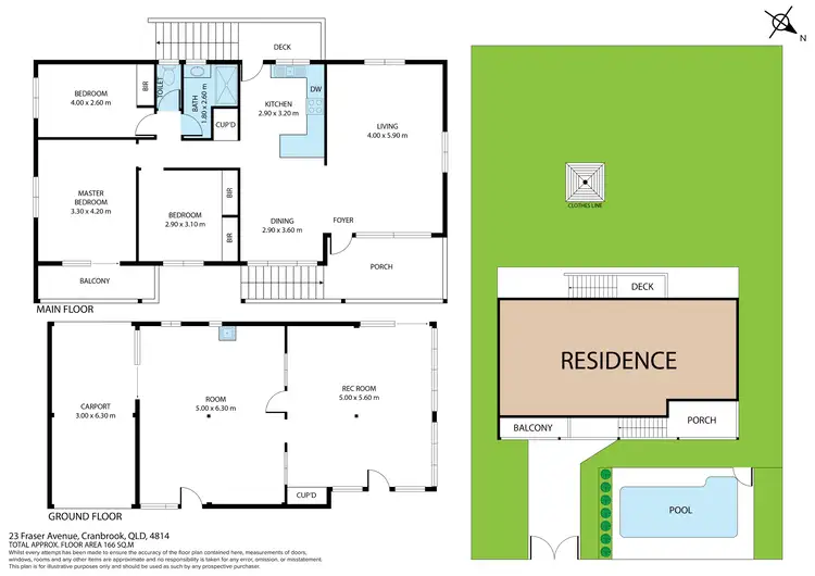 Floorplan of Homely house listing, 23 Fraser Avenue, Cranbrook QLD 4814