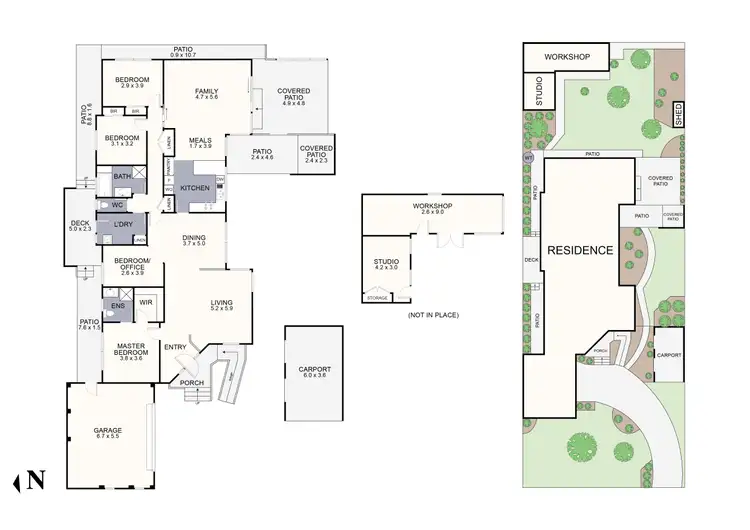 Floorplan of Homely house listing, 38 Chandra Avenue, Kilsyth South VIC 3137