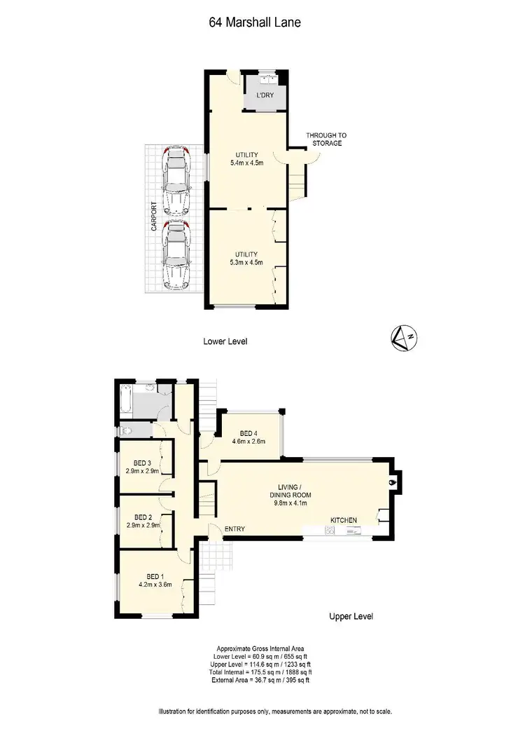 Floorplan of Homely house listing, 64 Marshall Lane, Kenmore QLD 4069