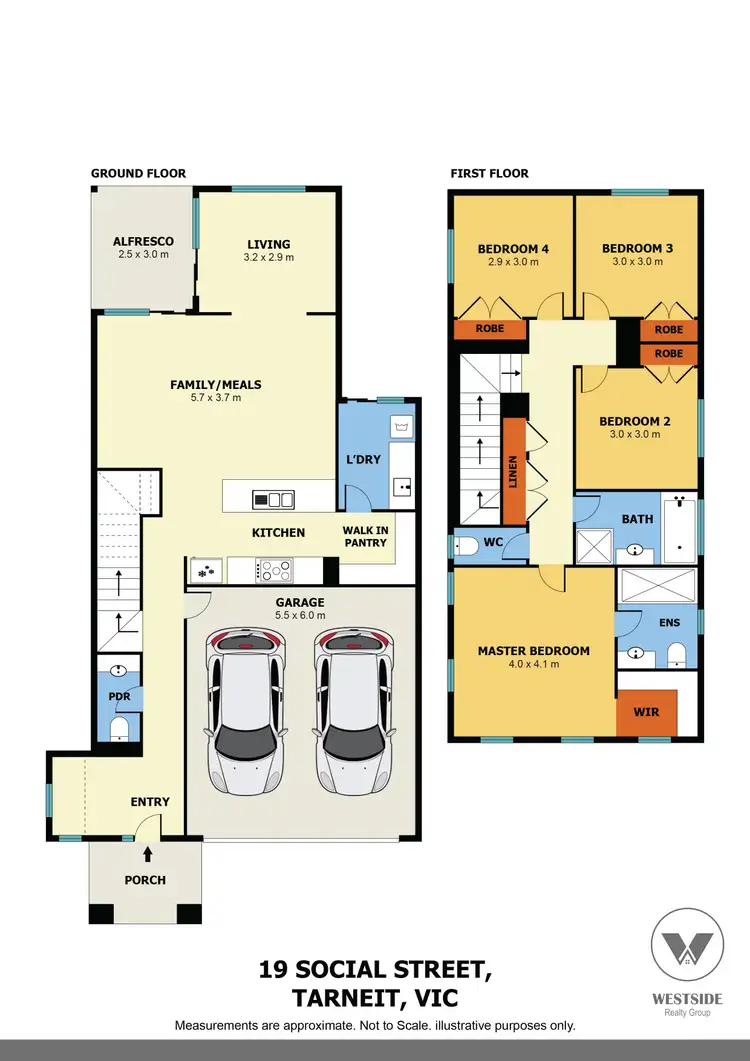 Floorplan of Homely house listing, 19 Social Street, Tarneit VIC 3029