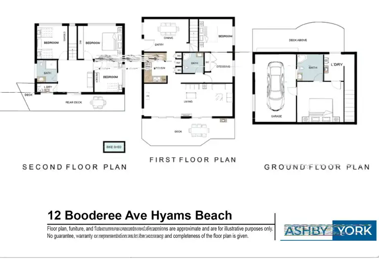 Floorplan of Homely house listing, 12 Booderee Avenue, Hyams Beach NSW 2540
