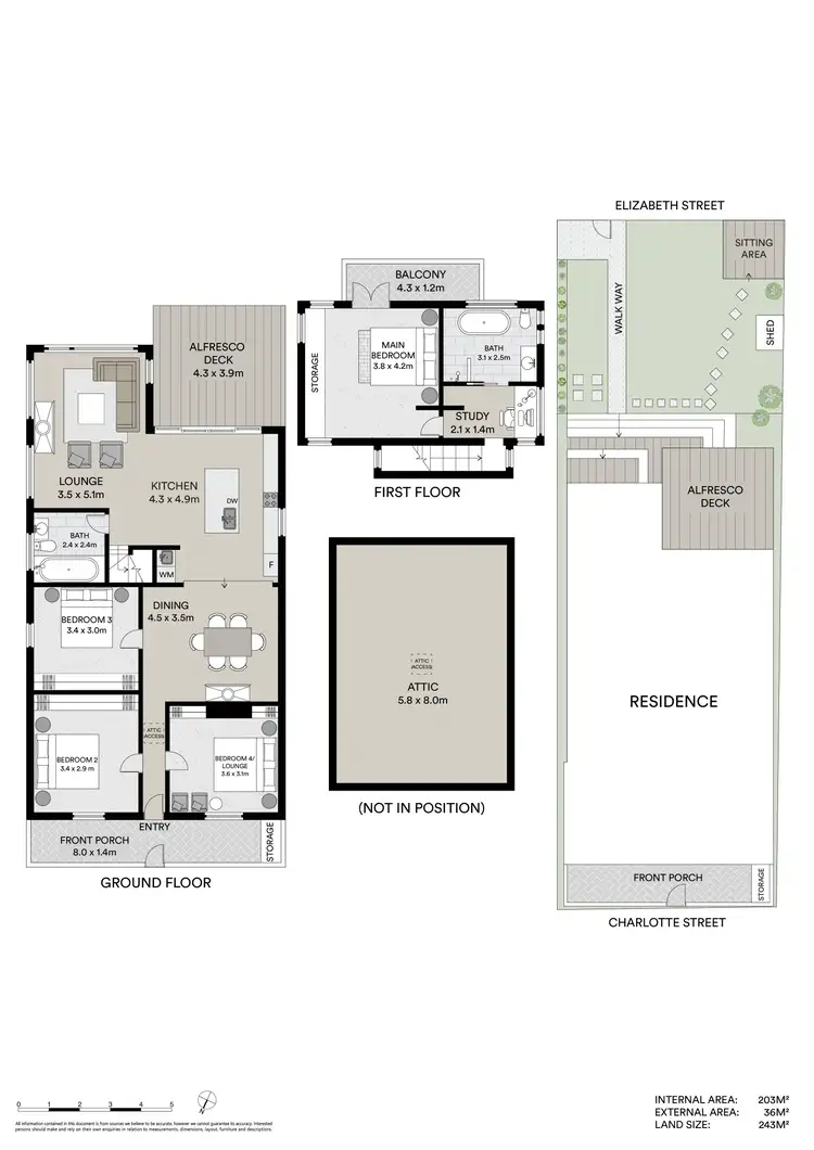 Floorplan of Homely house listing, 24 Charlotte Street, Rozelle NSW 2039