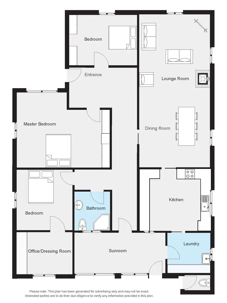Floorplan of Homely house listing, 720 Kiewa Street, Albury NSW 2640
