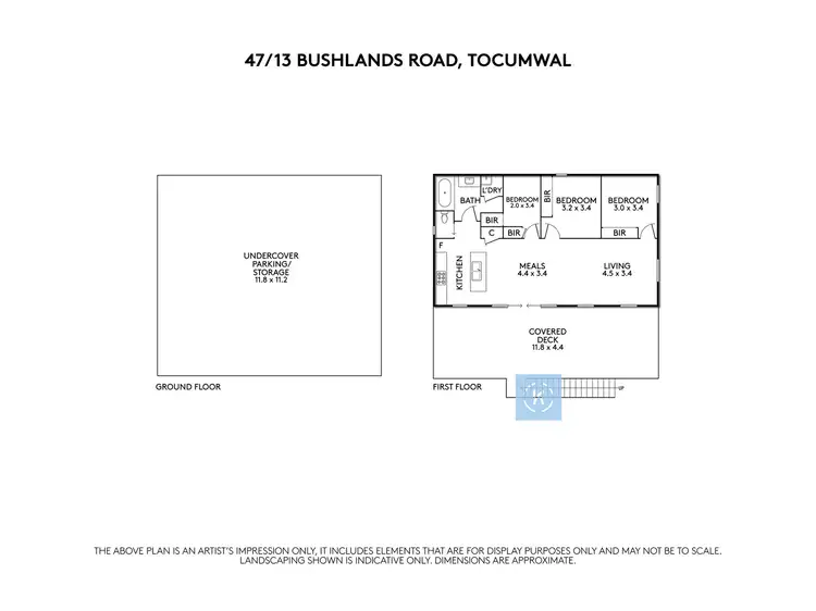 Floorplan of Homely house listing, 71/13 Bushlands Road, Tocumwal NSW 2714