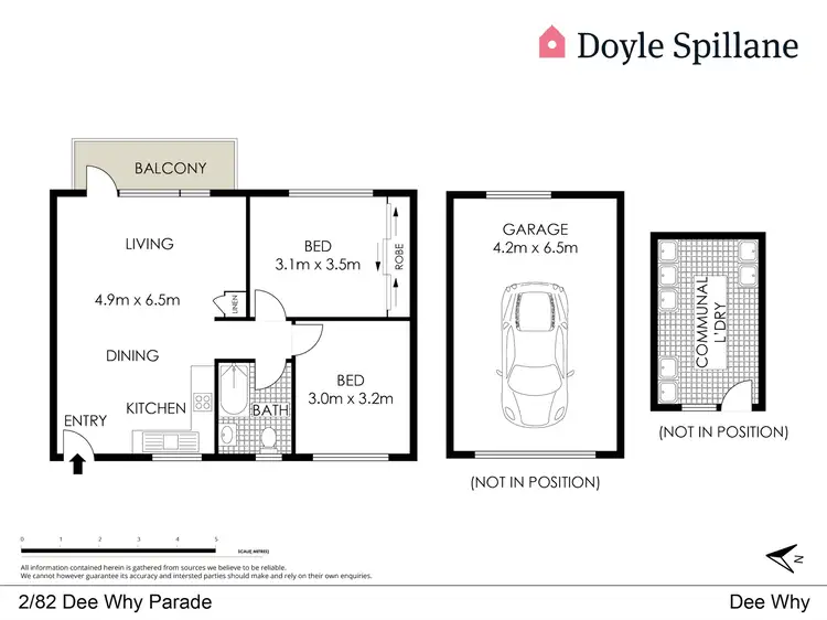 Floorplan of Homely apartment listing, 2/82 Dee Why Parade, Dee Why NSW 2099