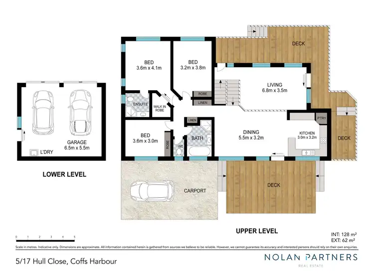 Floorplan of Homely house listing, 5/17 Hull Close, Coffs Harbour NSW 2450