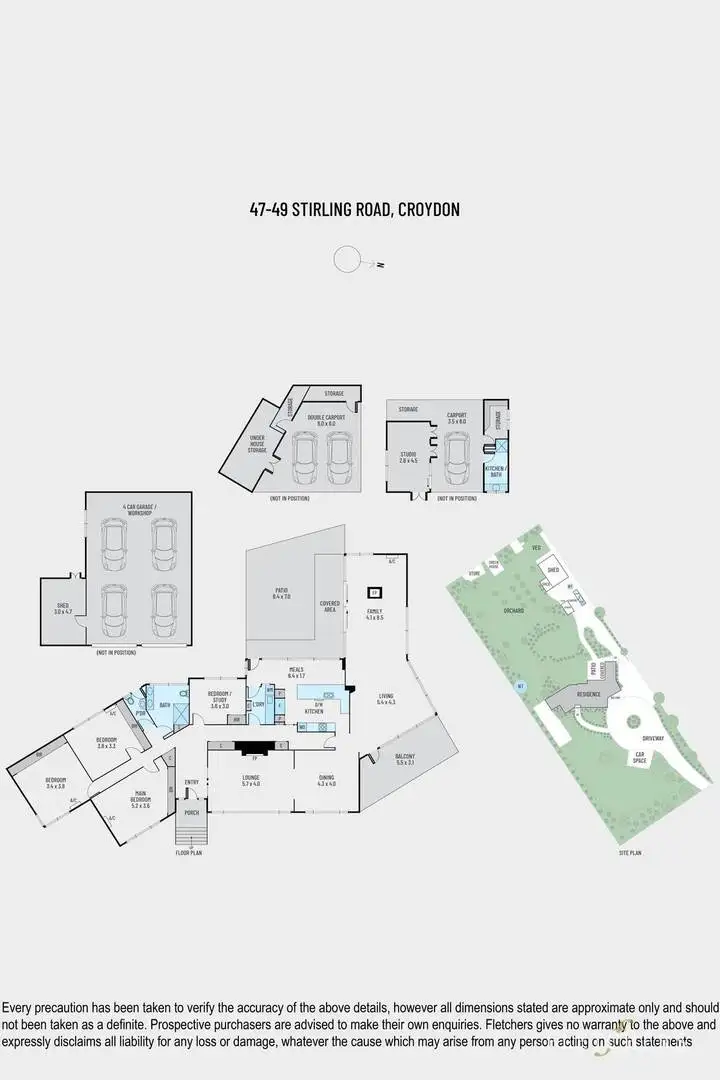 Floorplan of Homely house listing, 47-49 Stirling Road, Croydon VIC 3136