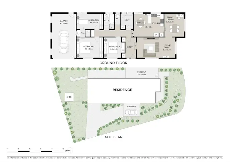 Floorplan of Homely house listing, 1 Corowa Court, Grovedale VIC 3216