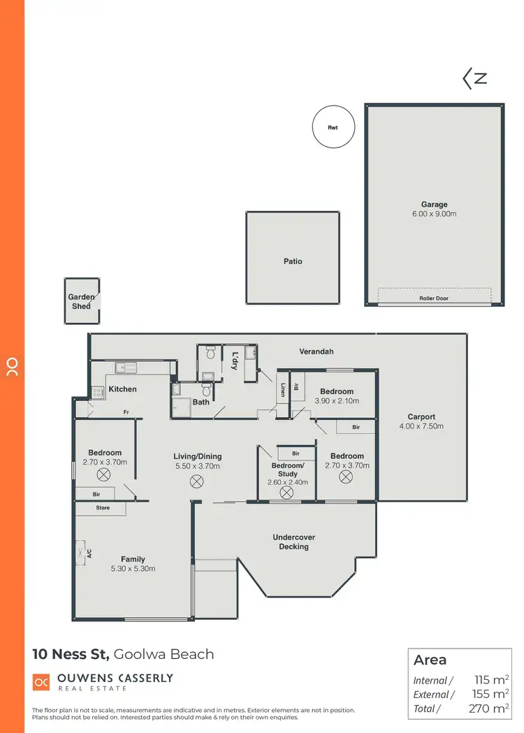 Floorplan of Homely house listing, 10 Ness Street, Goolwa Beach SA 5214