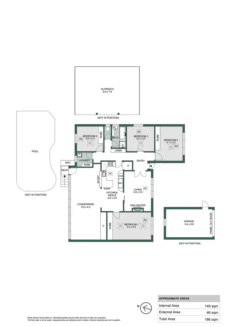 Floorplan of Homely house listing, 9 Urban Avenue, Paradise SA 5075
