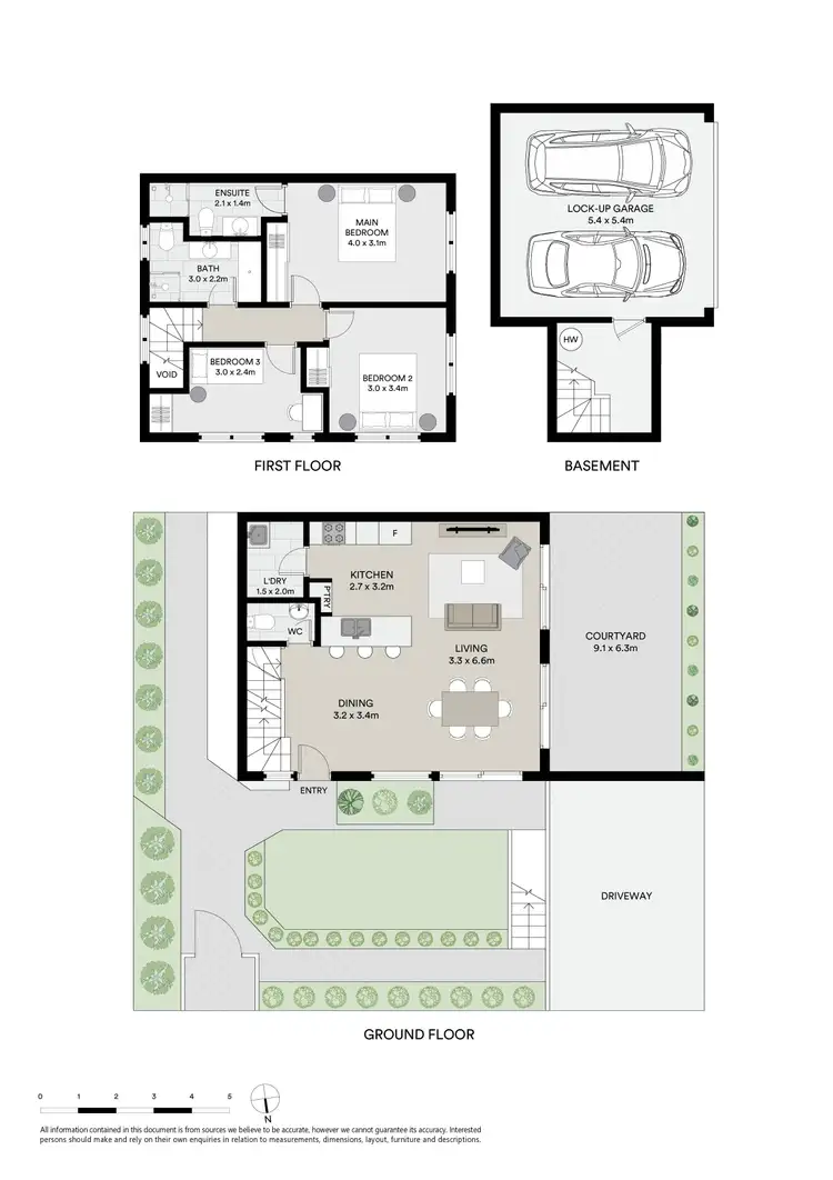 Floorplan of Homely townhouse listing, 1/16 Bando Road, Cronulla NSW 2230