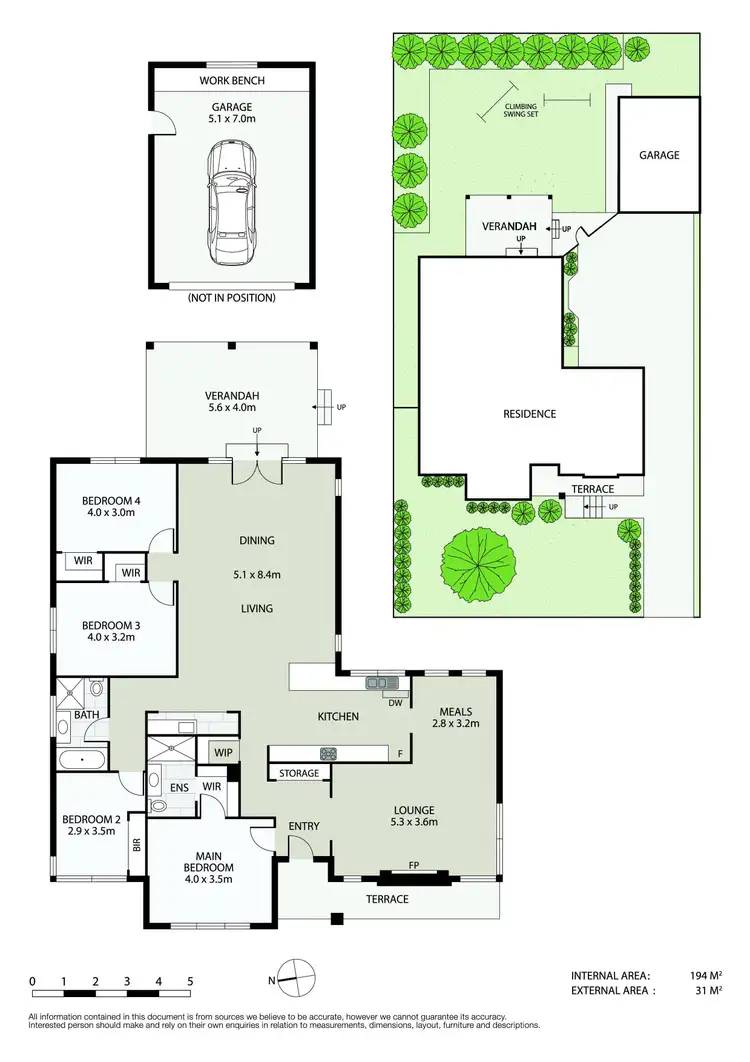Floorplan of Homely house listing, 18 Riviera Street, Mentone VIC 3194