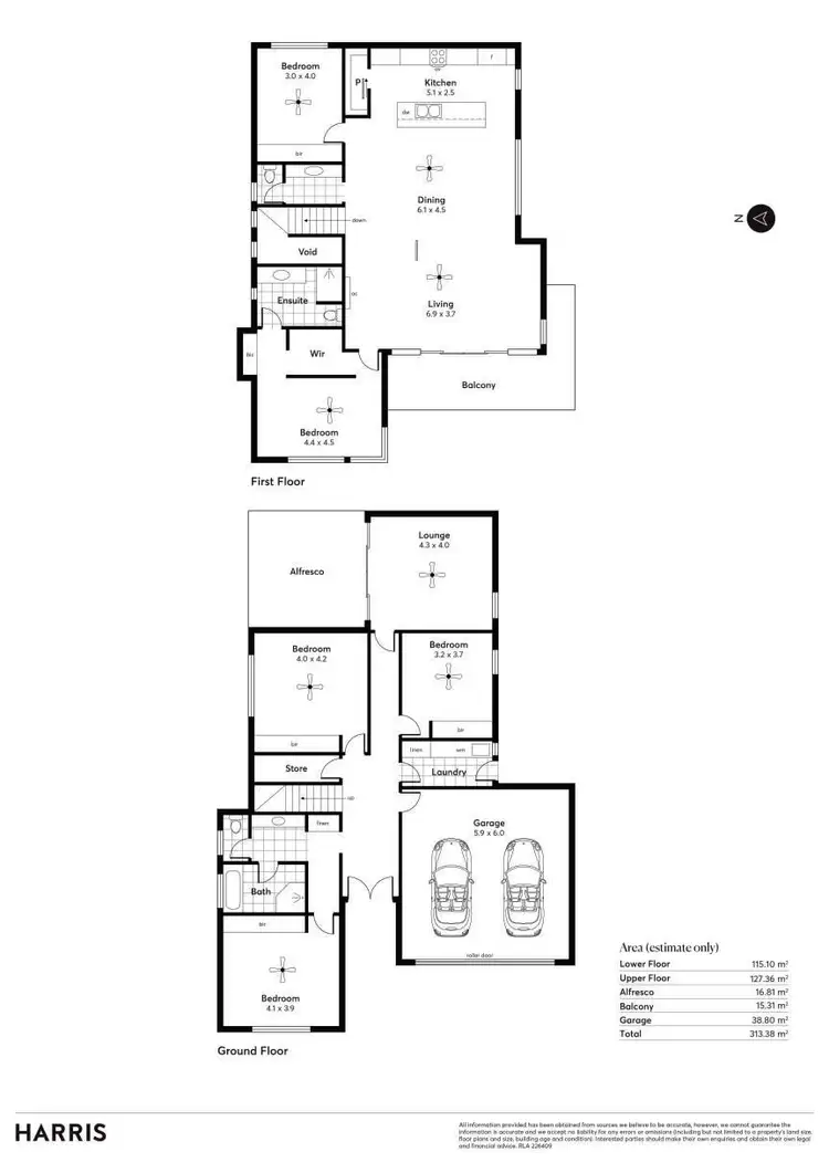 Floorplan of Homely house listing, 18 Boomer Drive, Port Elliot SA 5212