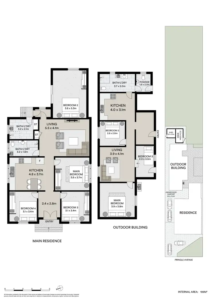 Floorplan of Homely house listing, 116 Pringle Avenue, Bankstown NSW 2200