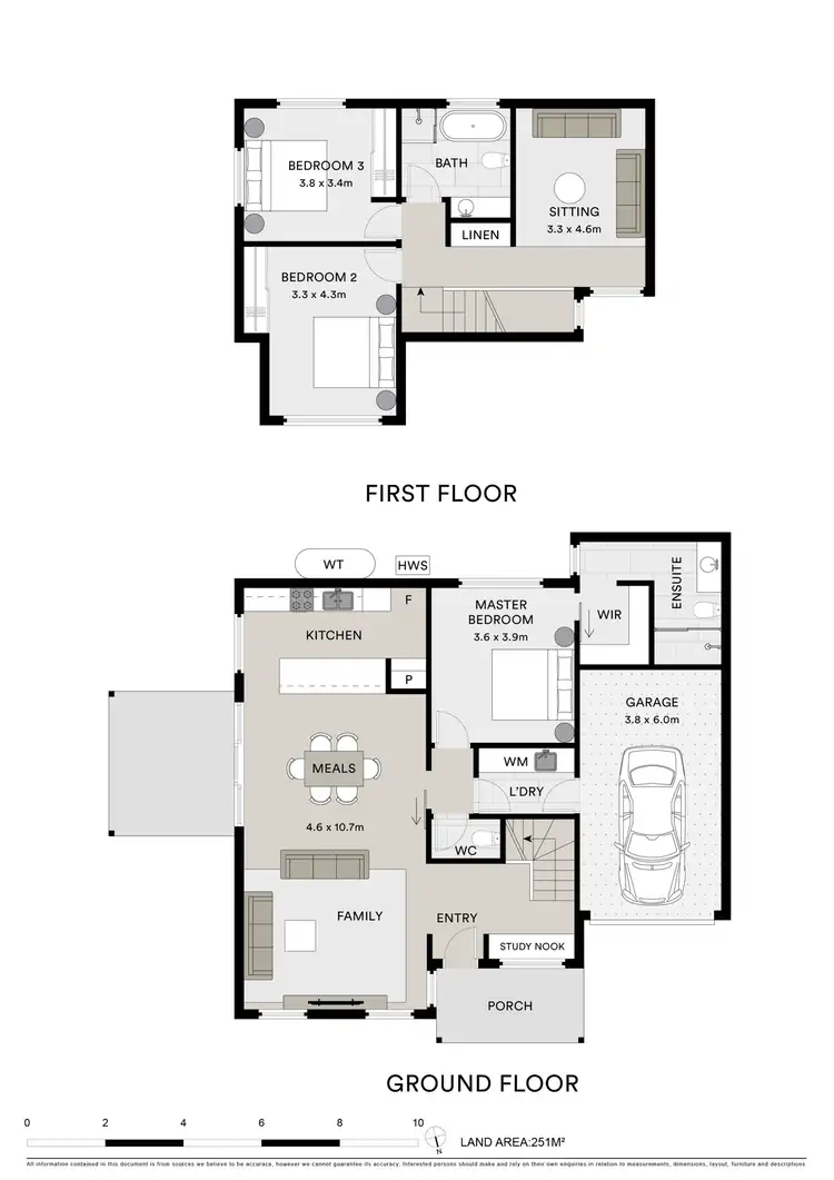 Floorplan of Homely townhouse listing, 51 Nicholas Street, Newtown VIC 3220