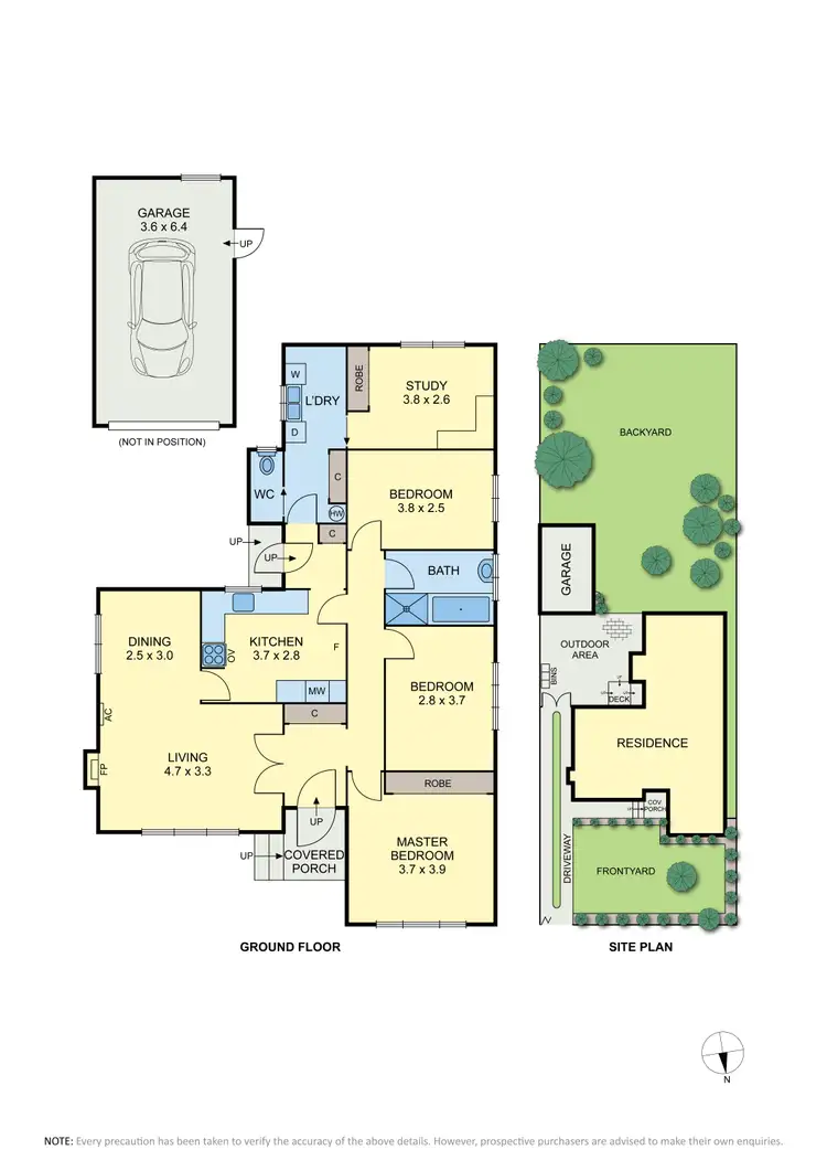 Floorplan of Homely house listing, 47 Ida Street, Niddrie VIC 3042