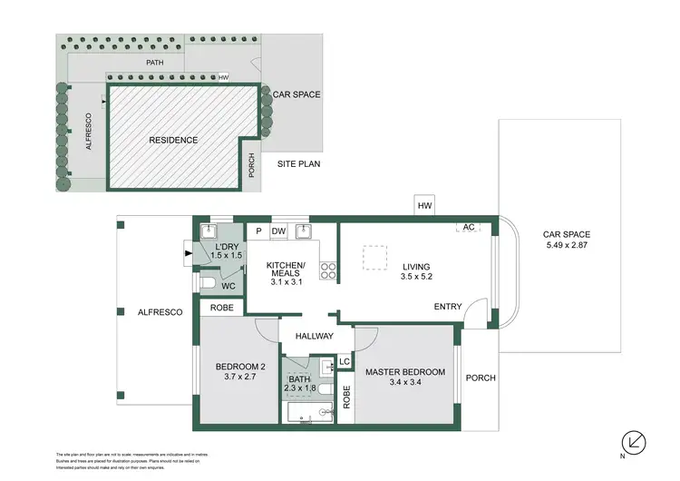 Floorplan of Homely unit listing, 4/2-4 Fifth Street, Parkdale VIC 3195