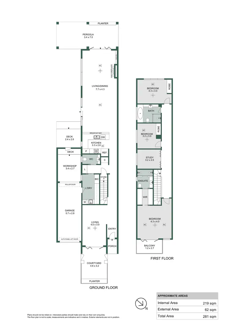 Floorplan of Homely house listing, 17 Tod Street, Glenelg North SA 5045