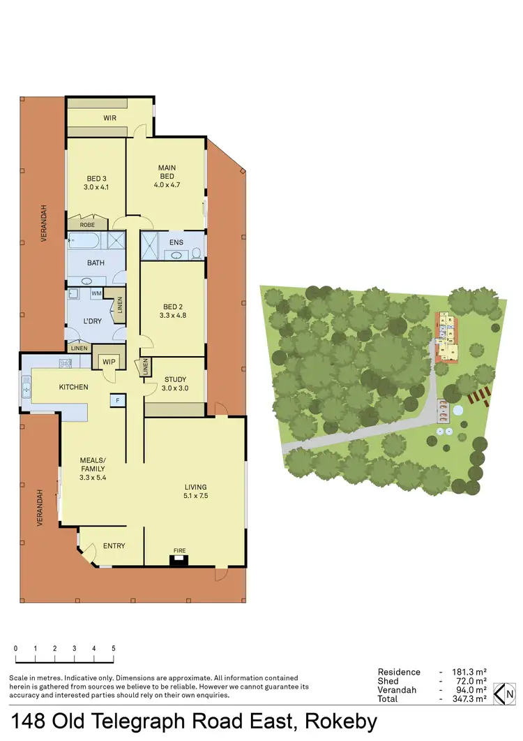 Floorplan of Homely house listing, 148 Old Telegraph Road, Rokeby VIC 3821