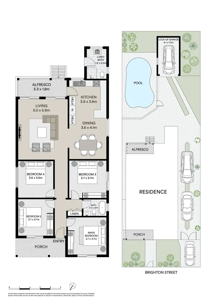Floorplan of Homely house listing, 16 Brighton Street, Kogarah Bay NSW 2217