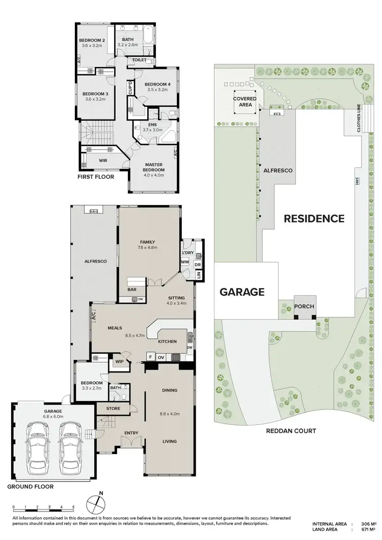 Floorplan of Homely house listing, 3 Reddan Court, Doncaster VIC 3108