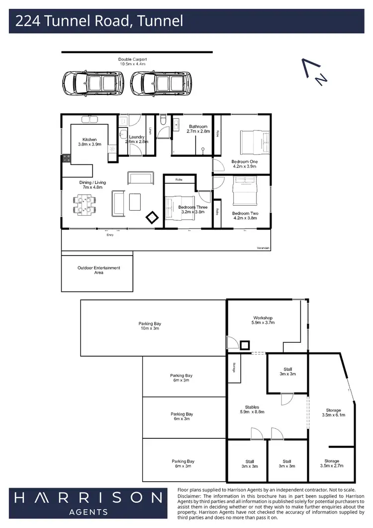 Floorplan of Homely house listing, 224 Tunnel Road, Tunnel TAS 7254