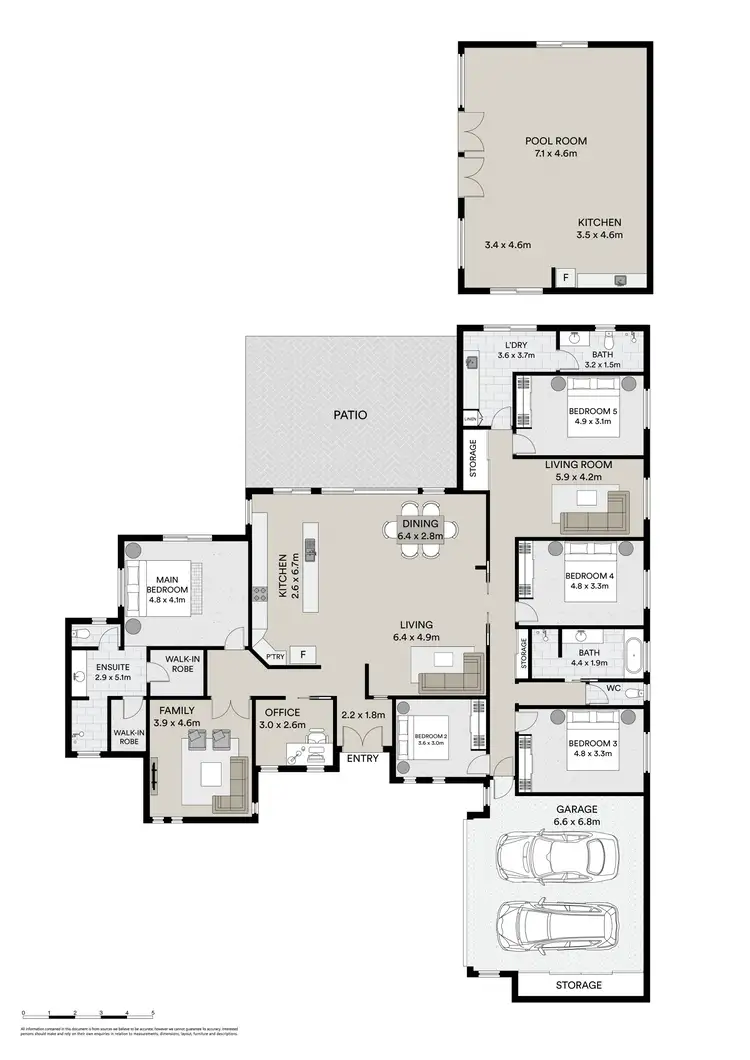 Floorplan of Homely house listing, 20 Stirling Drive, Rockyview QLD 4701