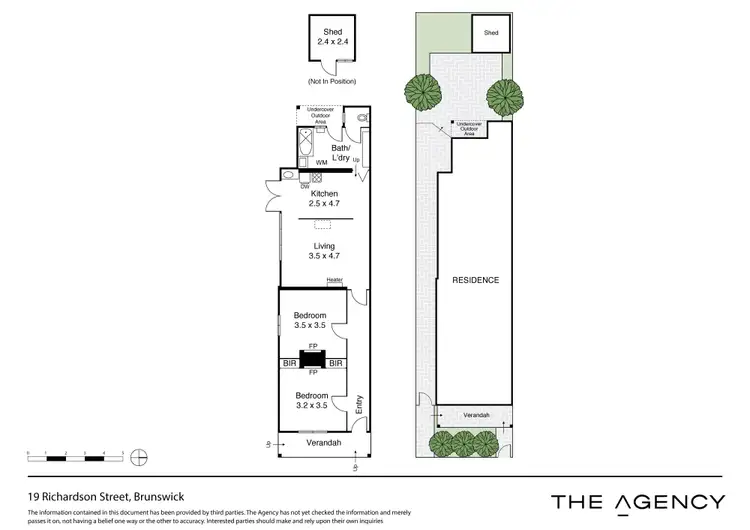Floorplan of Homely house listing, 19 Richardson Street, Brunswick VIC 3056
