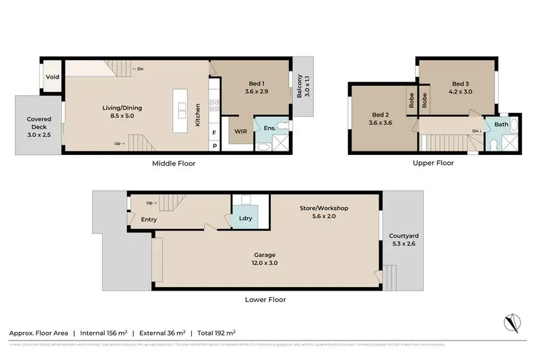 Floorplan of Homely townhouse listing, 17/19 Baringa Street, Morningside QLD 4170