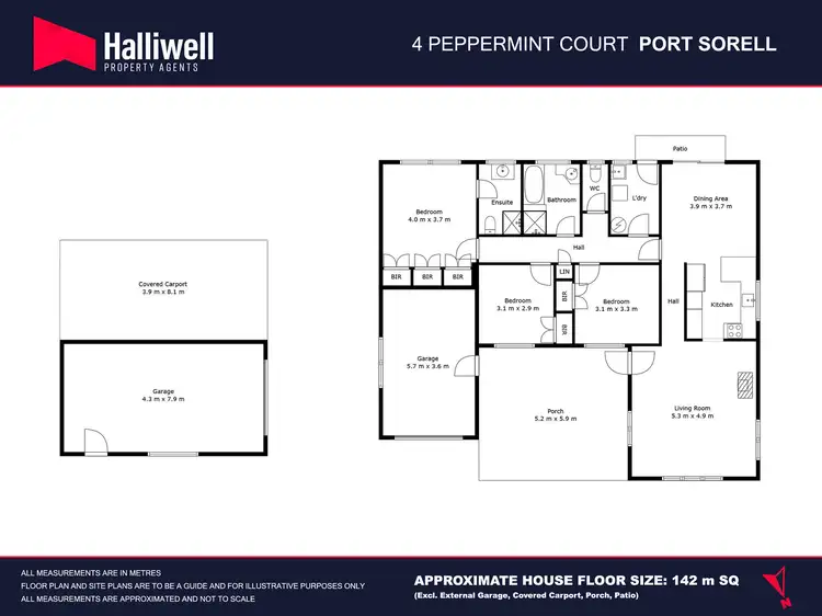Floorplan of Homely house listing, 4 Peppermint Court, Port Sorell TAS 7307